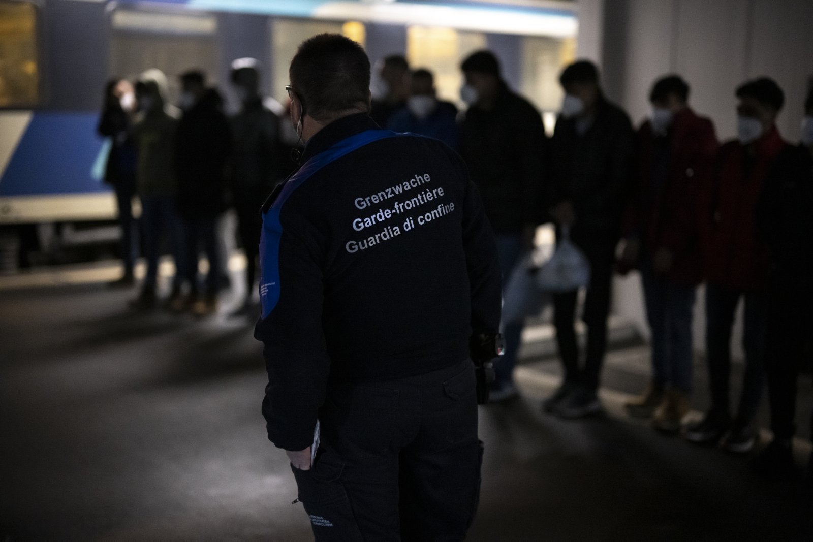 Die Türkei ist inzwischen das zweitwichtigste Herkunftsland von Asylbewerbern: Empfang von Flüchtlingen in Buchs SG. Bild: Keystone