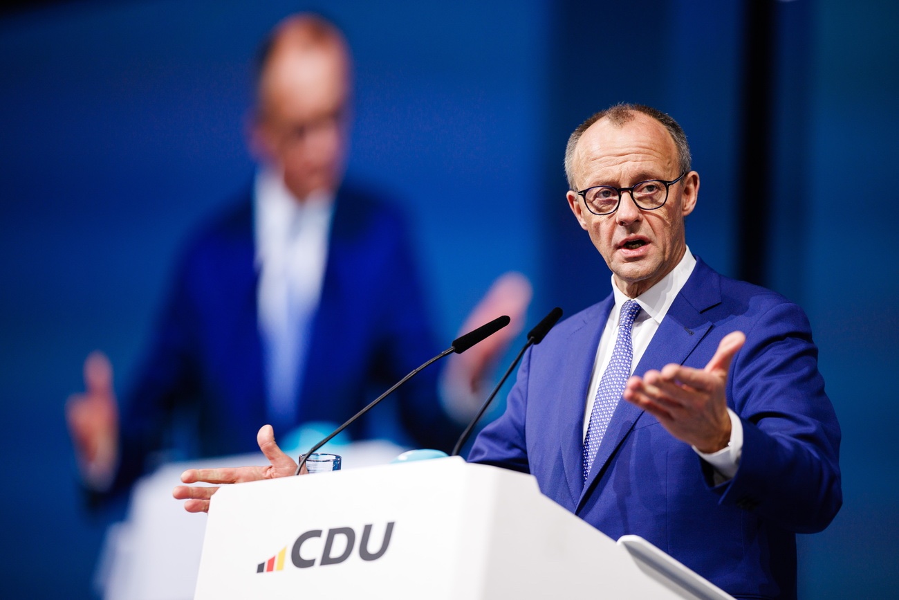 Friedrich Merz, Spitzenkandidat der Union. Bild: Keystone