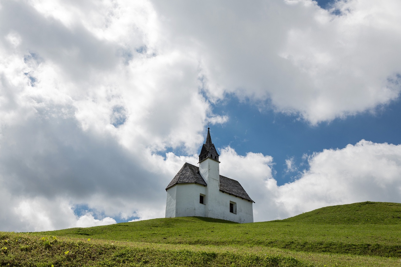 Das Christentum hat die Schweiz geprägt. Kapelle Sogn Giusep im Kanton Graubünden. Bild: Keystone