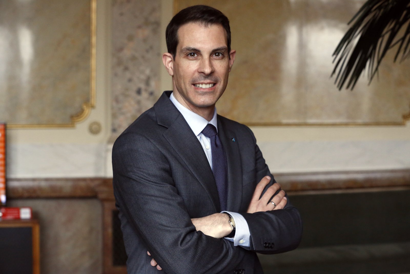 Der logische FDP-Präsident: Thierry Burkart (Bild: Ruben Sprich)