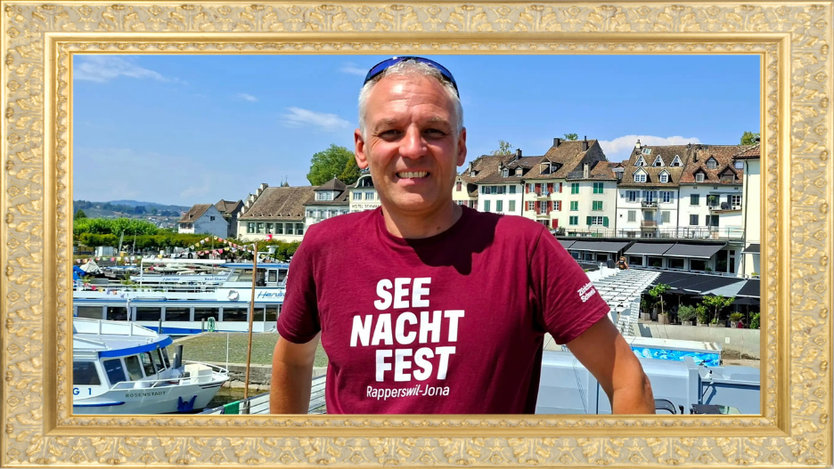 «Ein Seenachtfest ohne Feuerwerk ist kein Seenachtfest»: OK-Chef Erich Vogt. Bild: Seenachtfest