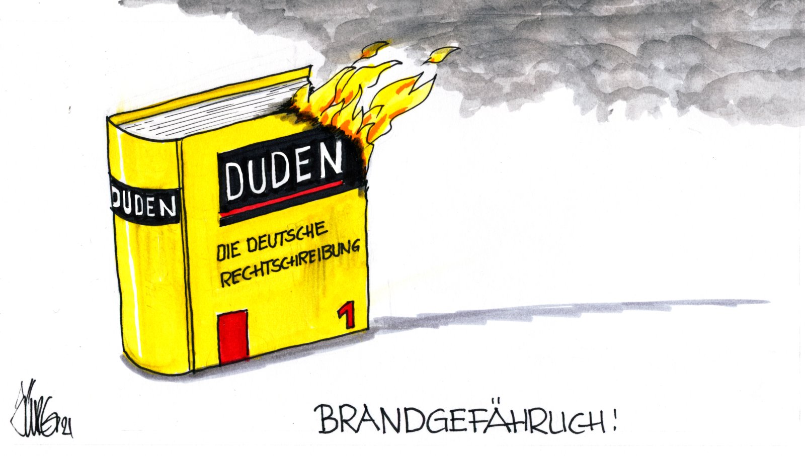 Karikatur:  Jürg Kühni