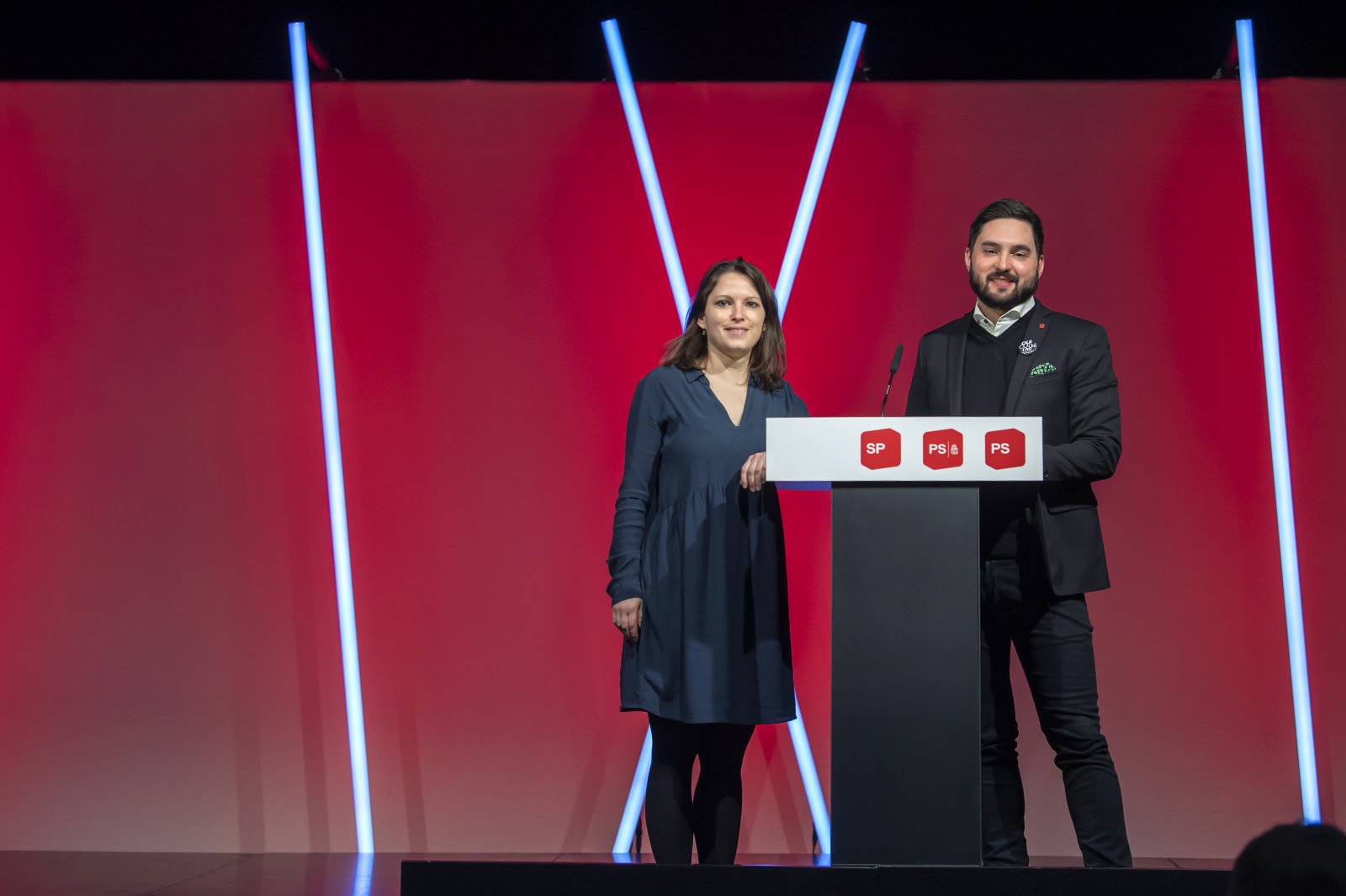 Ewiger Klassenkampf: Unter den Parteipräsidenten Meyer und Wermuth erleidet die SP Schiffbruch. Bild: Keystone-SDA