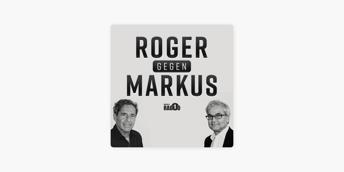 Roger gegen Markus. Wird die Sendung bald von KI übernommen? Bild: Radio1