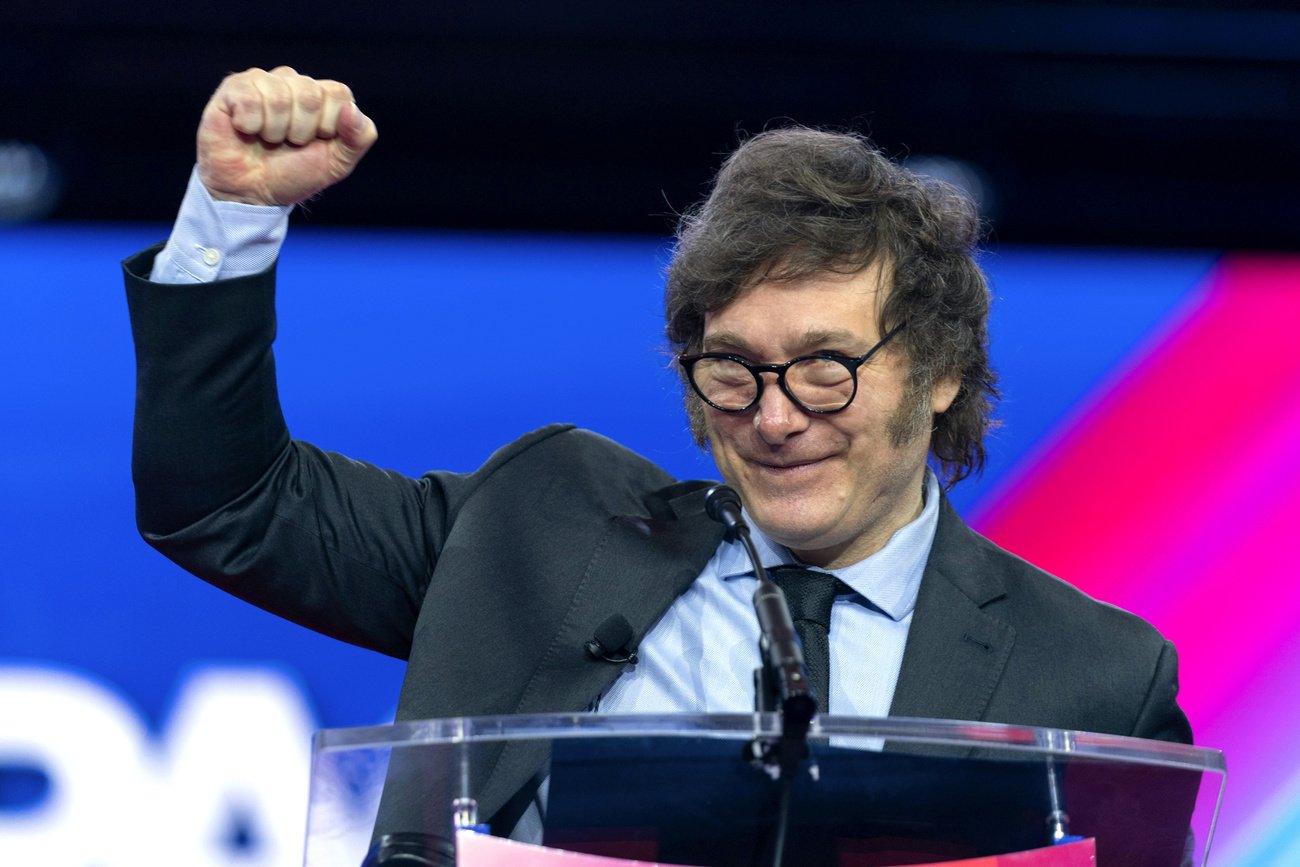 Argentiniens Präsident Javier Milei. Bild: Keystone