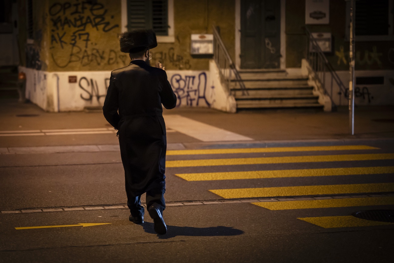 Orthodoxer Jude in Zürich. Bild: Keystone