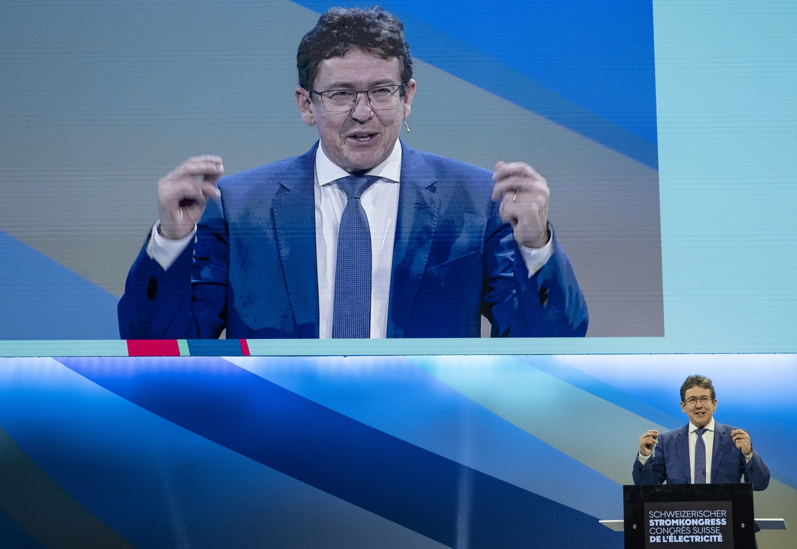 Standortbestimmung nach 18 Tagen: Bundesrat Albert Rösti. (Bild. Keystone)