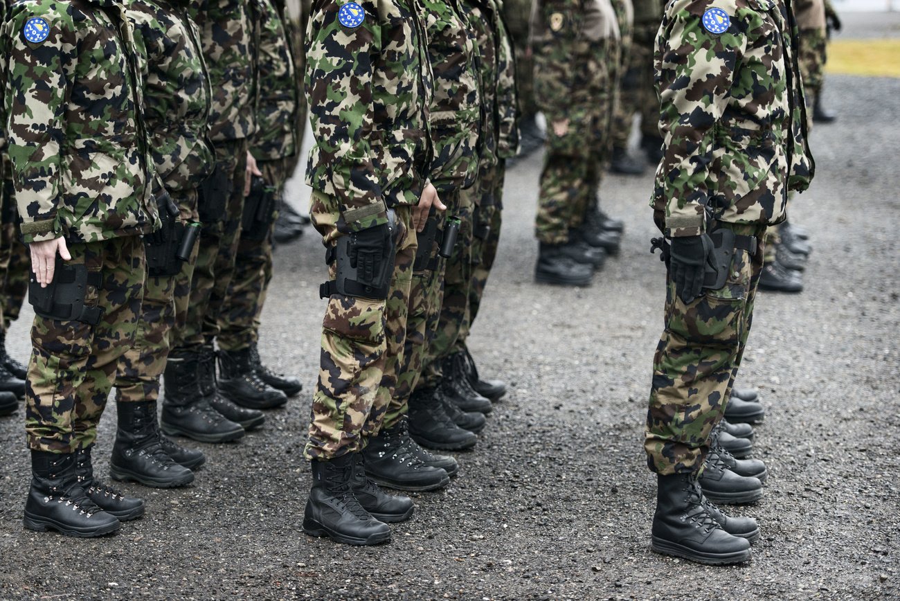 Wie viel lässt sich die Schweiz ihr Militär kosten? Bild: Keystone