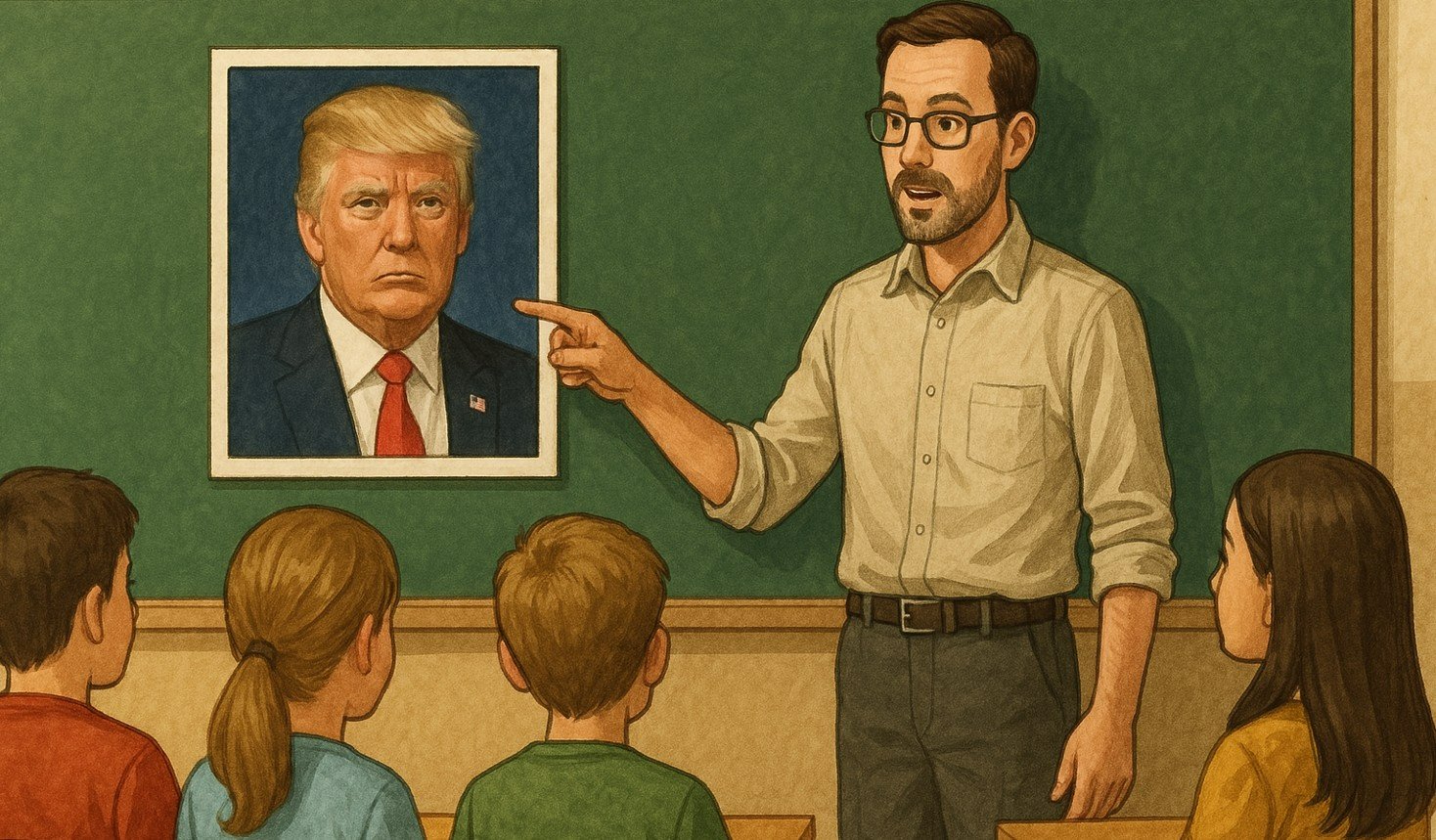 «Die Trump'sche Logik beruht mehr auf Kreativität denn auf Logik.» Bild: Chat GPT