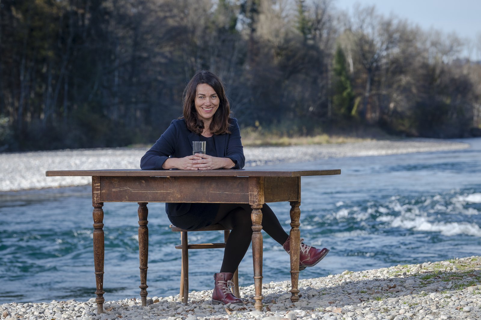 Franziska Herren: Der Kopf und das Gesicht der Trinkwasserinitiative. Foto: Christian Jaeggi
