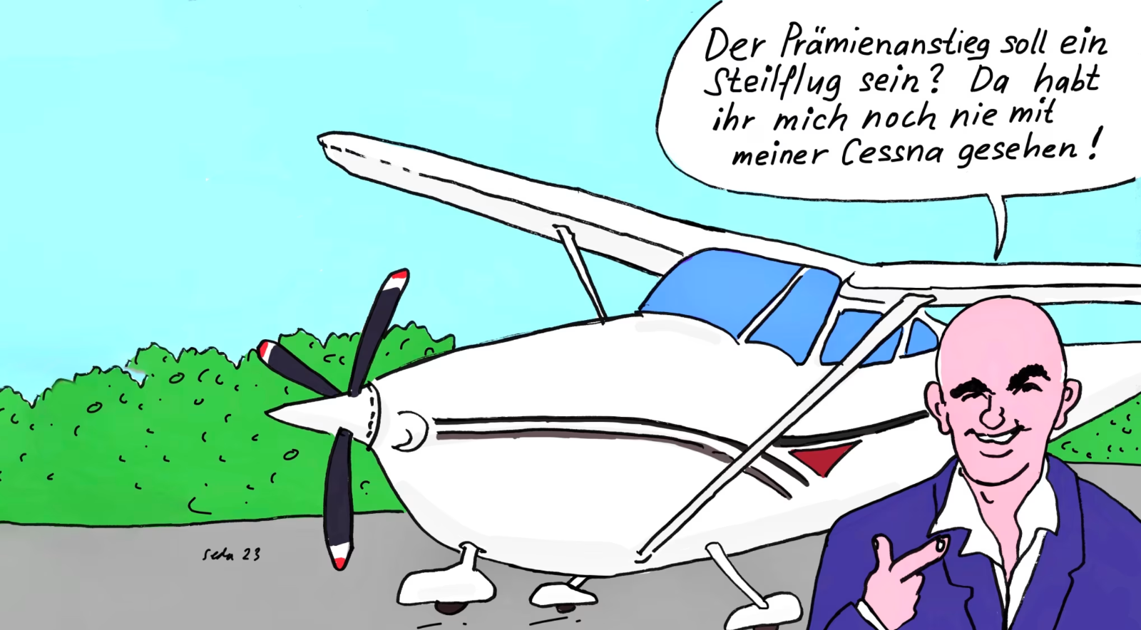 Karikatur: Seda (Christof Sonderegger)