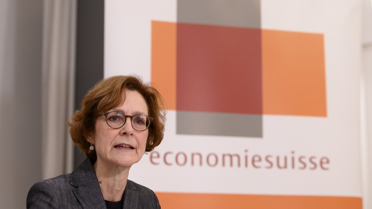 Economiesuisse-Direktorin Monika Rühl ist eine klare Befürworterin der Rahmenverträge. Bild: Keystone