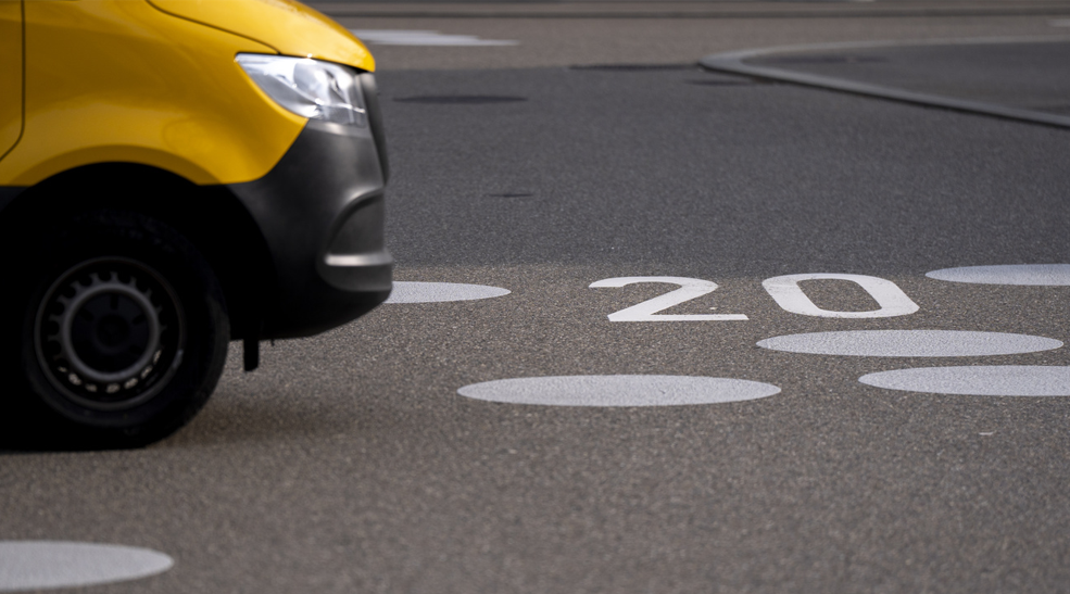 «Das ist für mich klar rechtsmissbräuchlich»: Tempo-20-Zone. Bild: Keystone