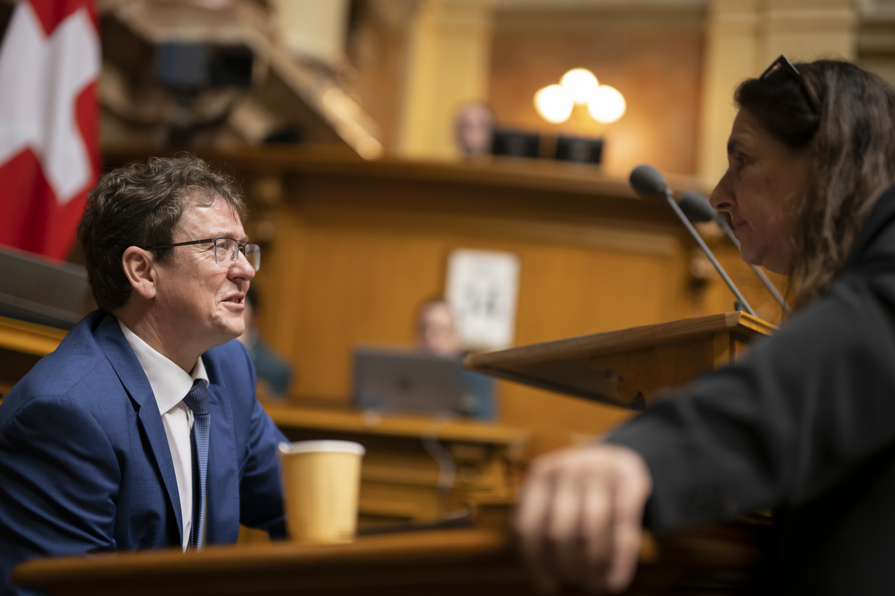 Die erste grosse Debatte von Bundesrat Alber Rösti: Mantelerlass zum Energiegesetz. (Bild. Keystone)