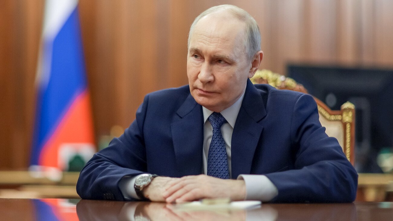 Wladimir Putin, Präsident von Russland und enger Verbündeter des Iran. Bild: Keystone