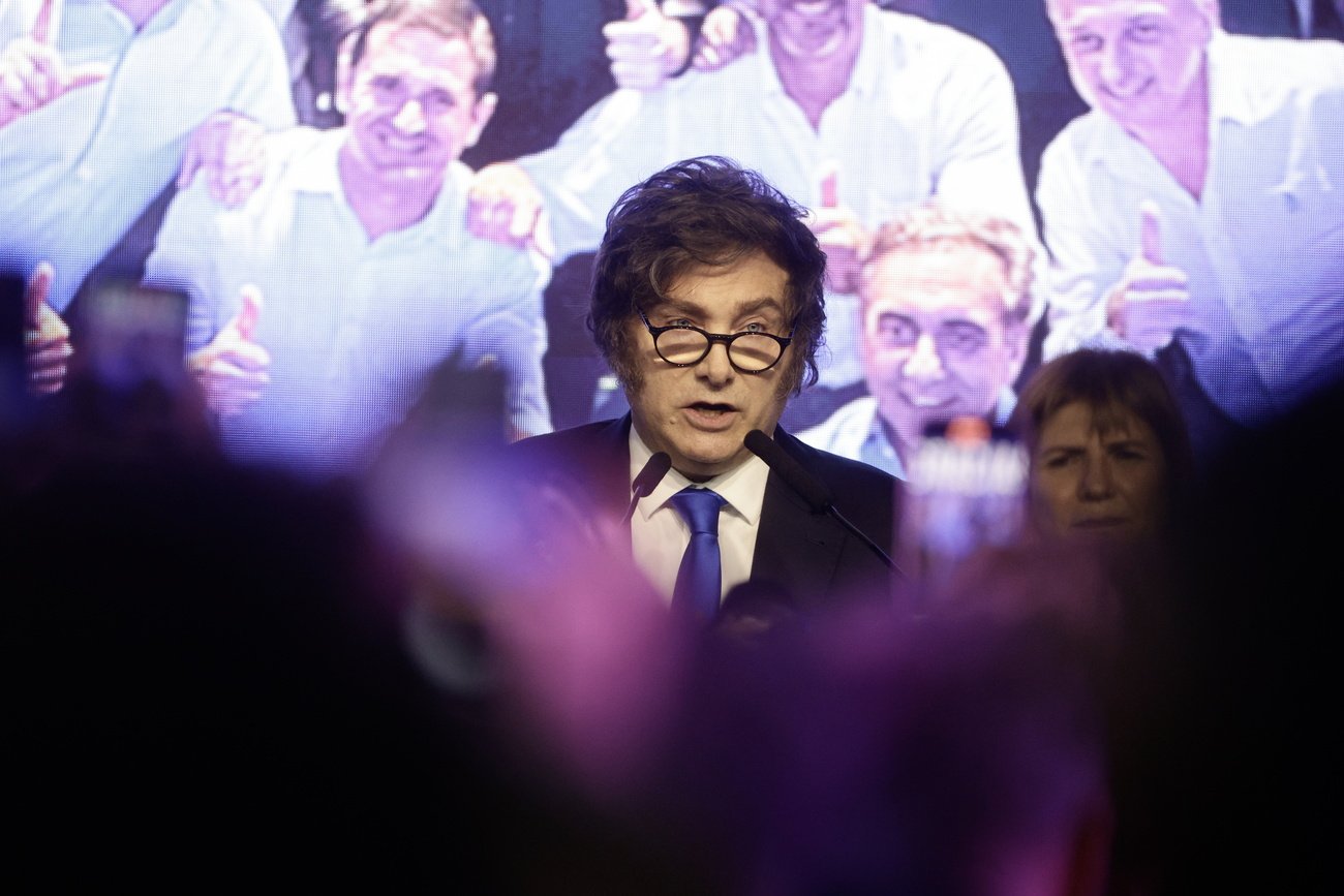 Schafft der neue Präsident Javier Milei die Wende? Es lohnt sich, einen Blick auf die Geschichte Argentiniens zu werfen – gerade für Europa und die Schweiz. Bild: Keystone