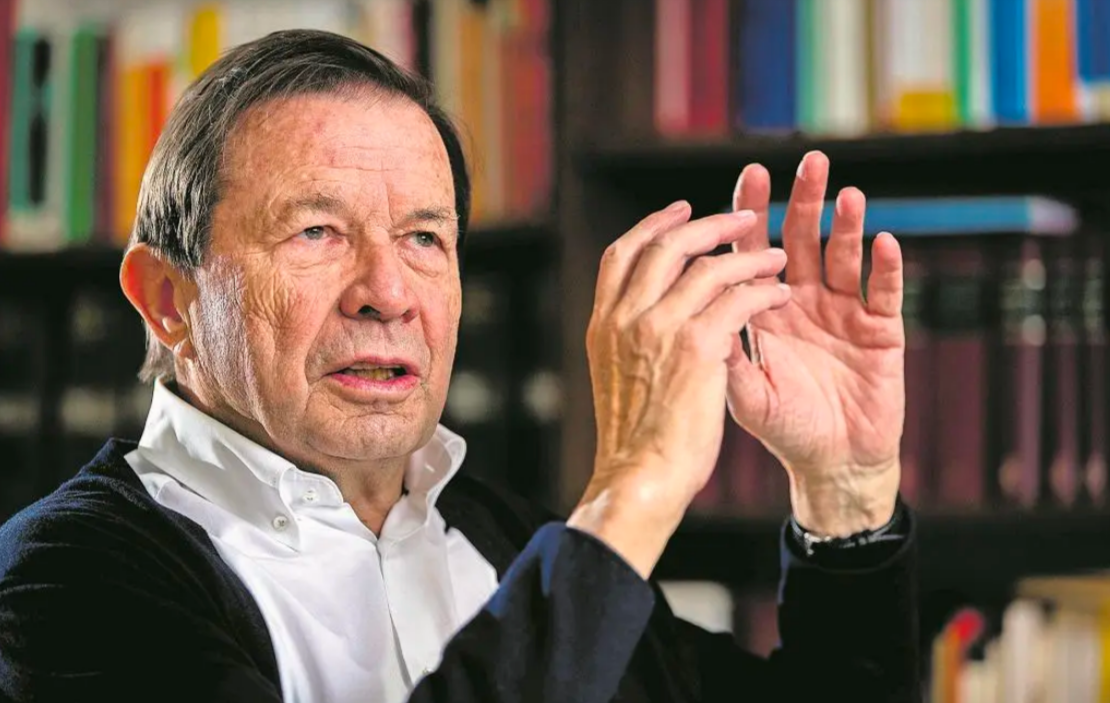 Bereit, der FDP den Todesstoss zu geben: Franz Steinegger. Bild: CH Media, Philipp Schmidli
