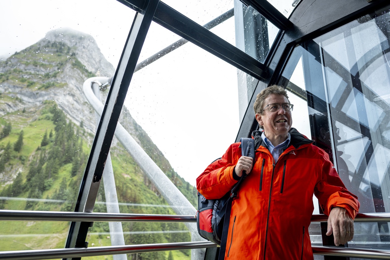 Mit der Seilbahn auf den Moléson
Bild: Keystone