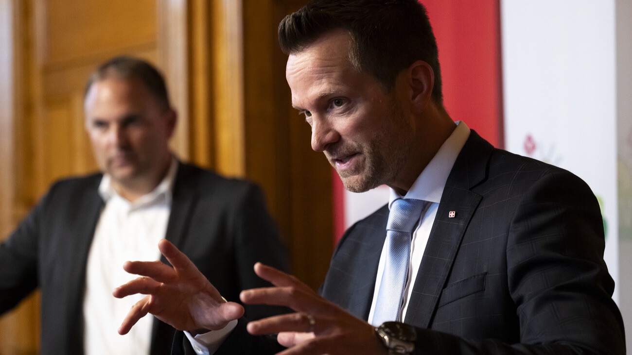 Pascal Schmid, Nationalrat und SVP-Asylchef. Bild: Keystone