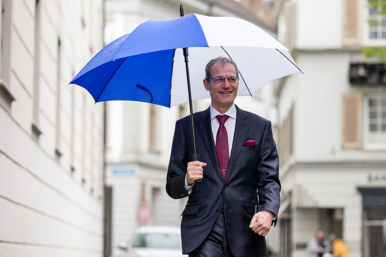 Luzerns Finanzdirektor Reto Wyss hat gut lachen: Die Steuerstrategie des Kantons geht auf. Bild: Keystone
