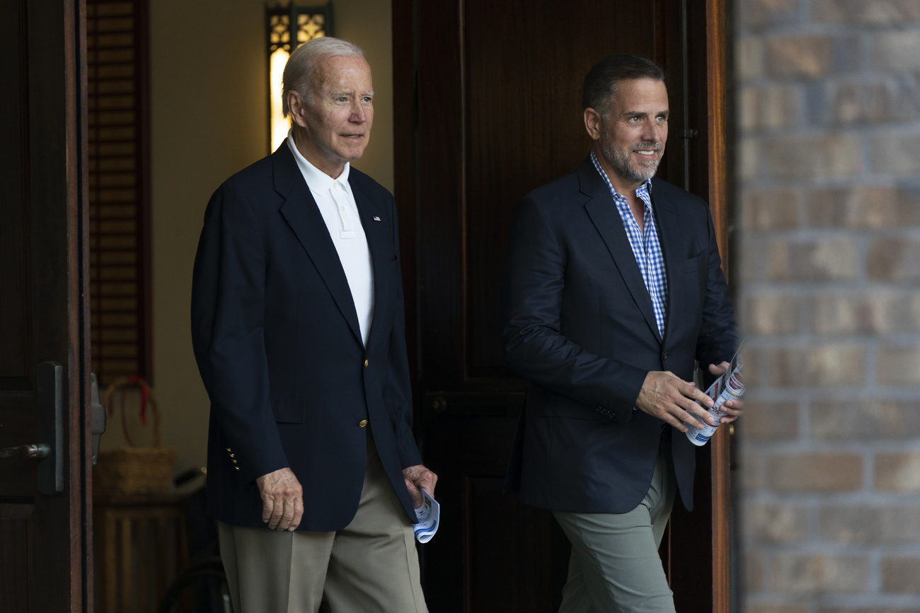 Joe Biden und Hunter Biden, Vater und Sohn. Präsident und Gangster?