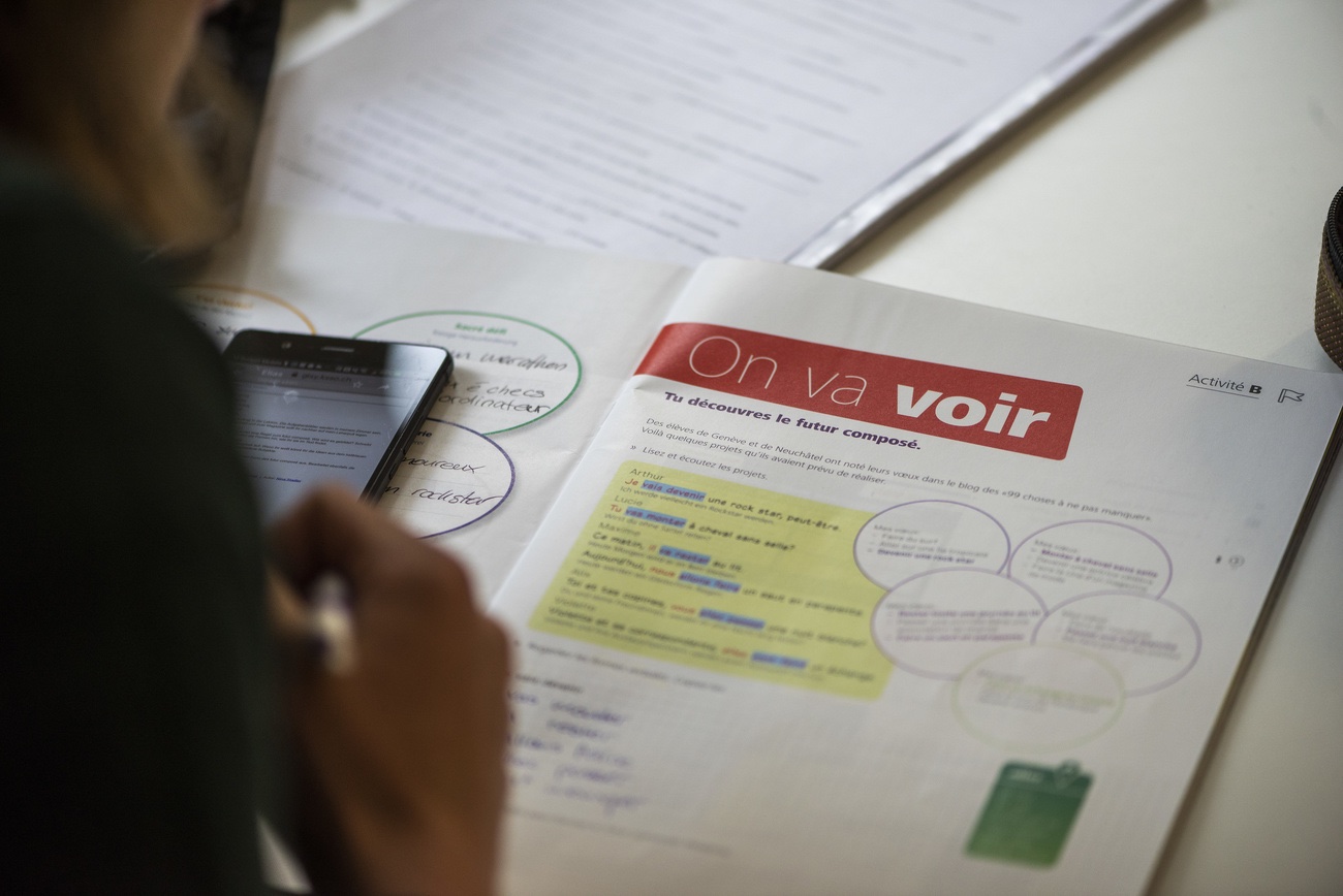 «Die Sprache des anderen nicht mehr zu sprechen bedeutet, sich von ihm zu entfernen, sich von seiner Kultur abzuschneiden: Spaltung durch Unverständnis.» Bild: Keystone