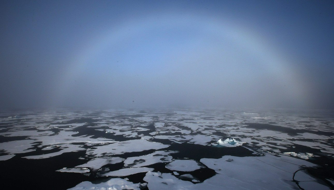 Inzwischen sind die Daten so klar, dass die gute Nachricht nicht länger geleugnet werden kann: Stabiles Meereis in der Arktis. Bild: Keystone