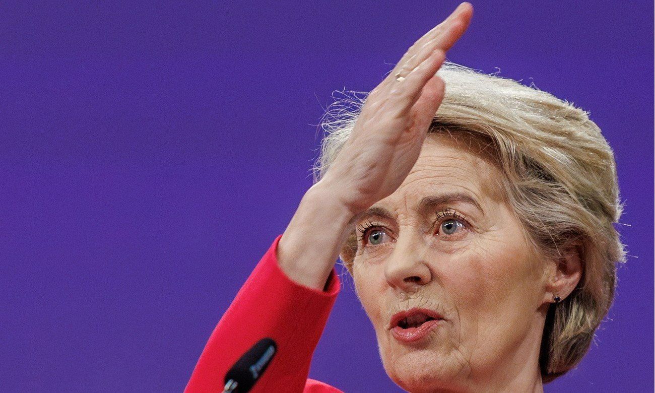 Die Kosten der europäischen Klimapolitik steigen steil an: EU-Kommissionspräsidentin Ursula von der Leyen. Bild: Keystone