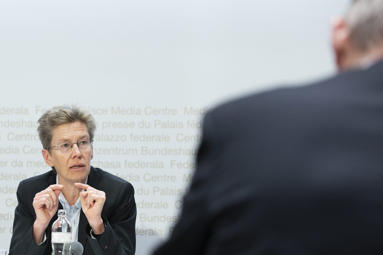 EU-Fan aus Mainz: Rektorin Epiney. Bild: Keystone-SDA