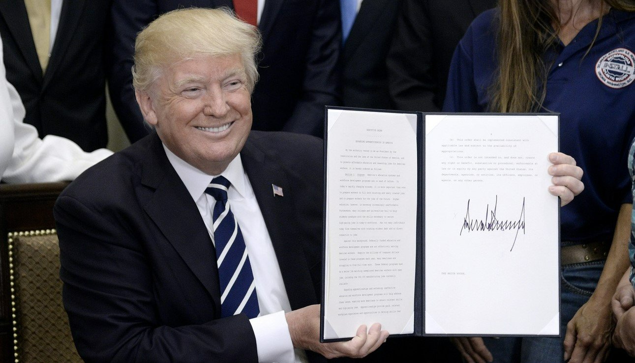 Charaterstärke bewiesen:  US-Präsident Donald Trump