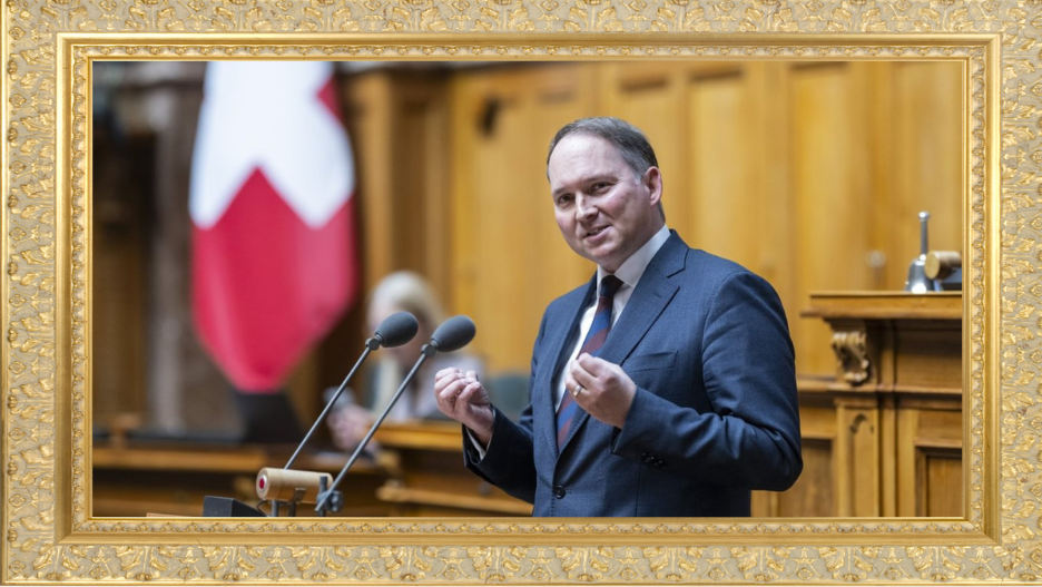 Hat sich mit einer Entgleisung gegenüber einem Alt-Bundesrat zum Löli gemacht: FDP-Nationalrat Simon Michel. Bild: Keystone