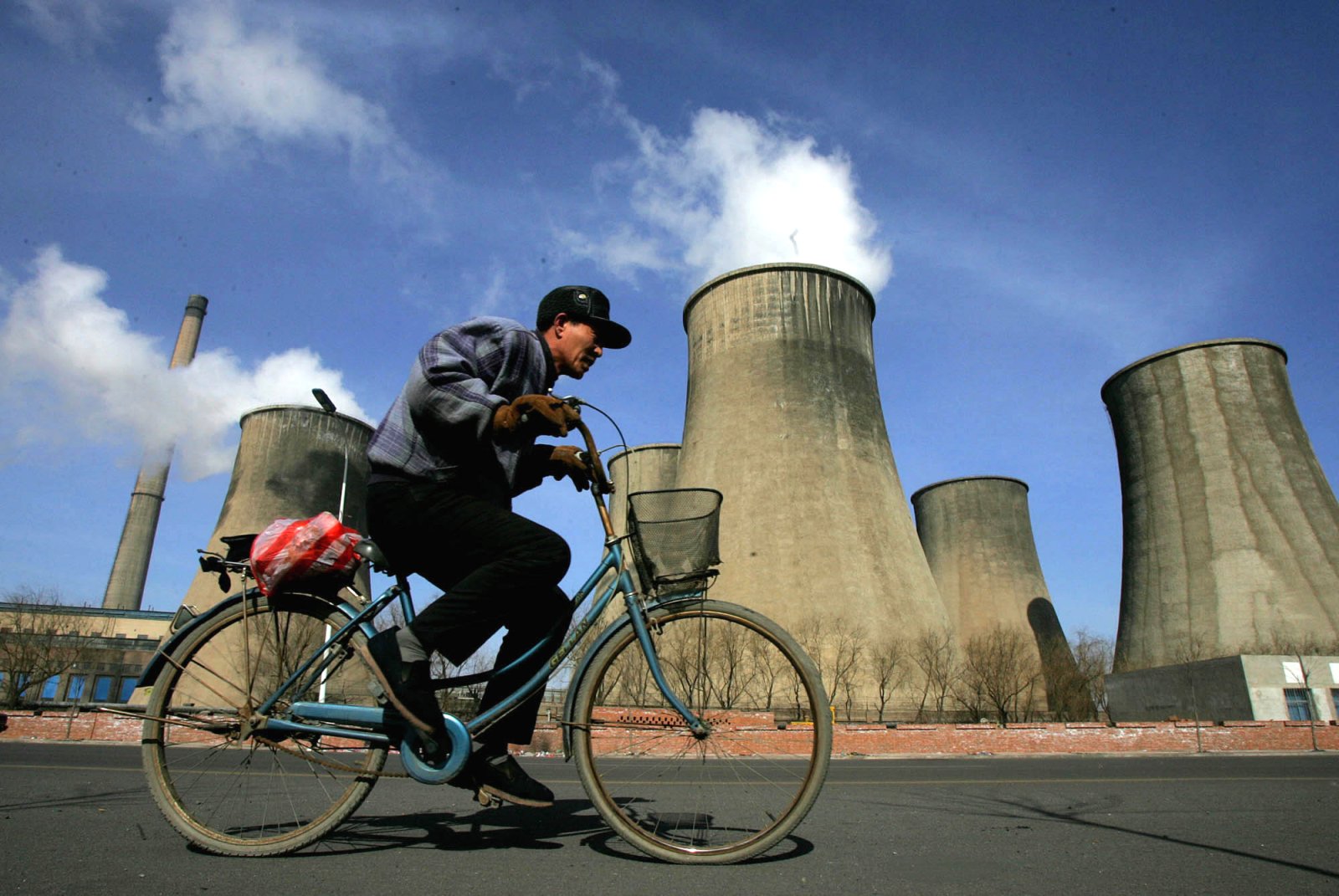 Kohlekraftwerk in China. Bild: Keystone