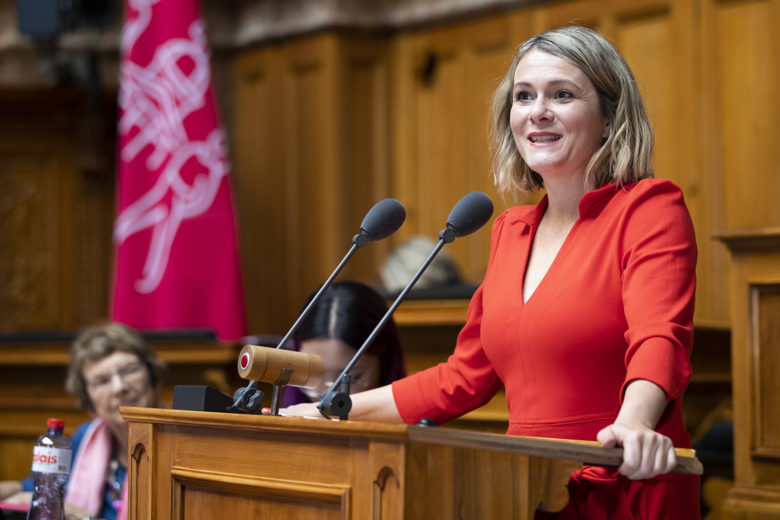 Gemäss Kathrin Bertschy, Co-präsidentin von Alliance F war es die «letzte» Frauensession. (Bild: Keystone, Peter Klaunzer)
