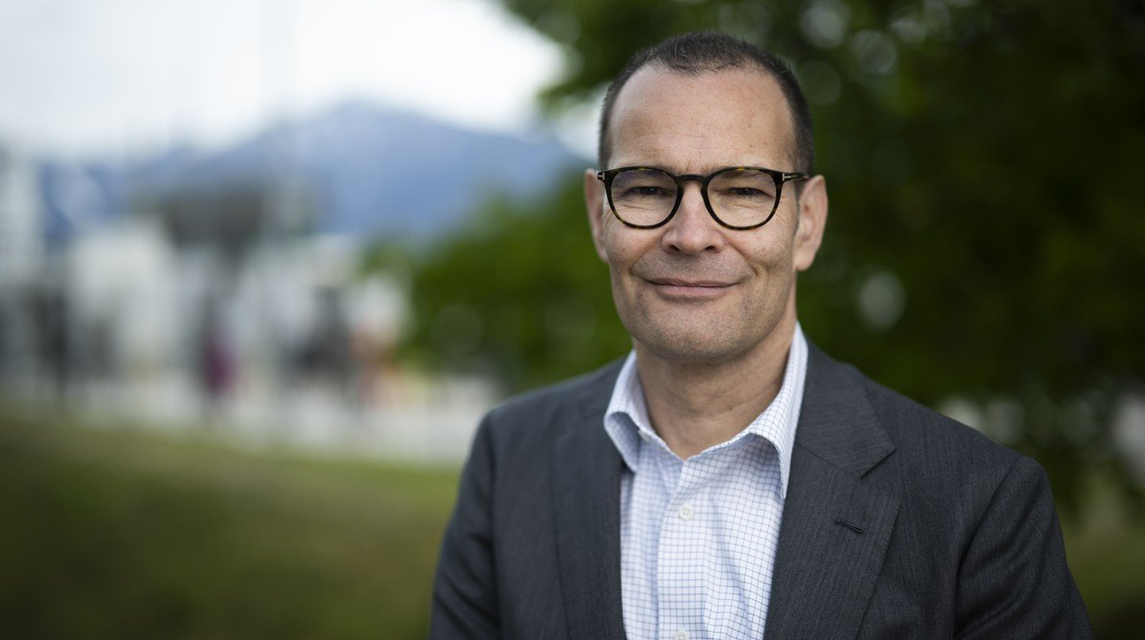 «Die Wirtschaftlichkeit geht bei weitem nicht auf»: Axpo-Chef Christoph Brand zur Option Wasserstoff. Bild: Keystone