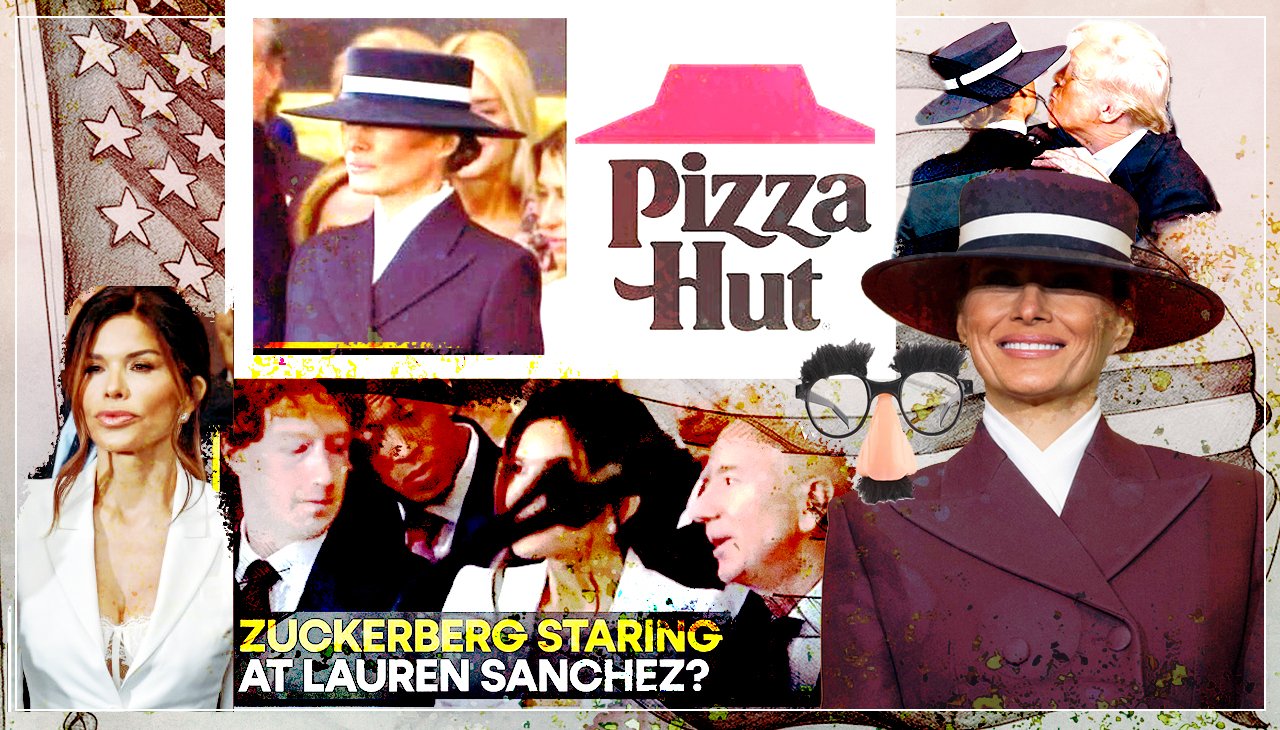 Ich traue Melania bald eine Schnauzbrille zu. / Collage: Dominique Feusi