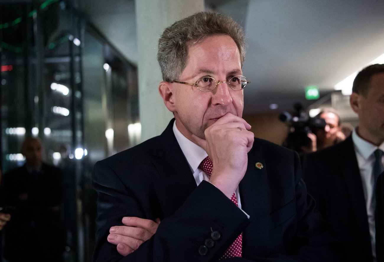 Der deutsche Politiker Hans-Georg Maaßen. Bild: Keystone