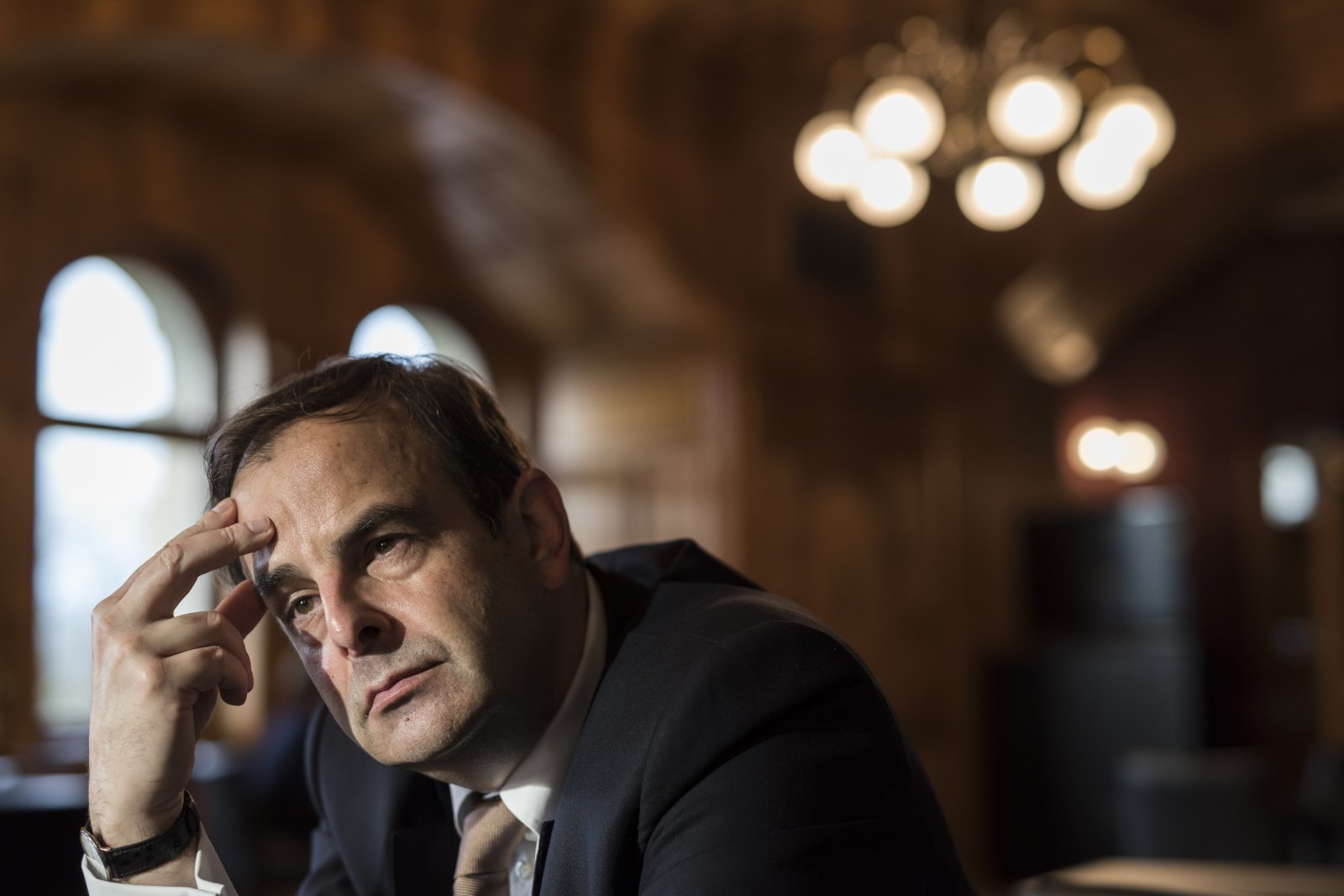 Die Landesverteidigung beginnt in der Ukraine: Gerhard Pfister. Bild: Keystone-SDA