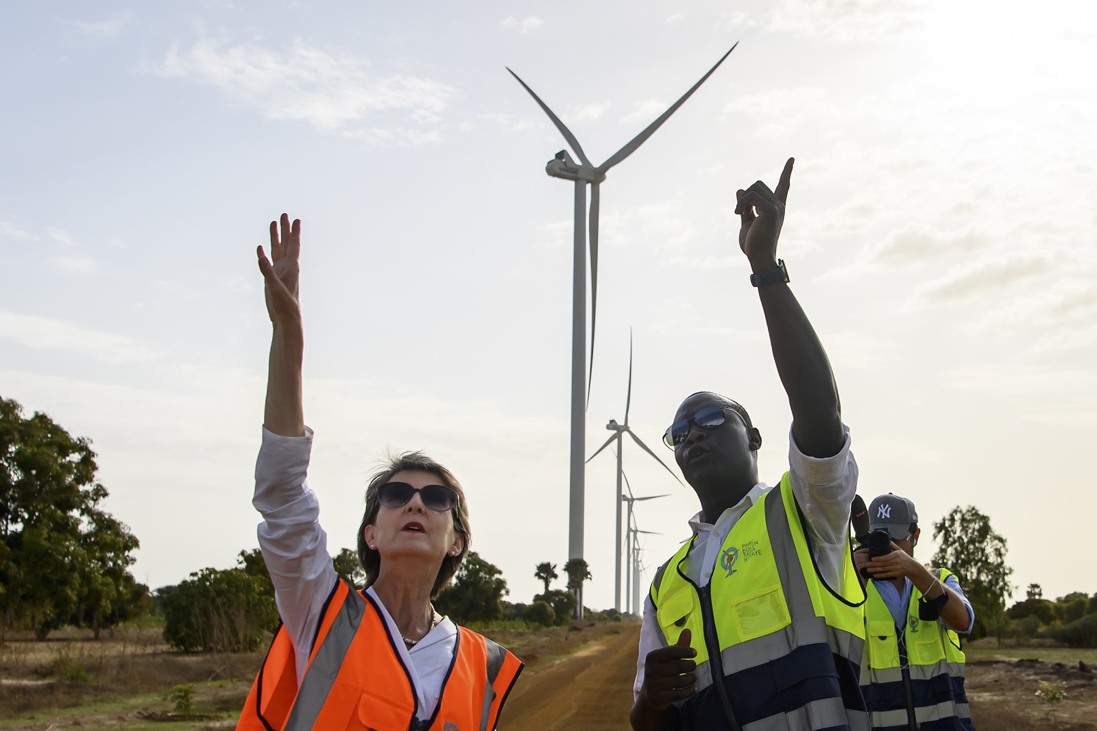 Umweltministerin Simonetta Sommaruga weilte im Sommer 2021 zur Unterzeichnung eines Klimaabkommens in Senegal. Bild: Keystone