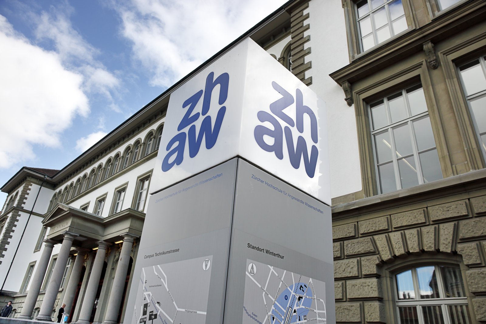 Immer wieder negativ in den Schlagzeilen: Die ZHAW in Winterthur. Bild: Keystone