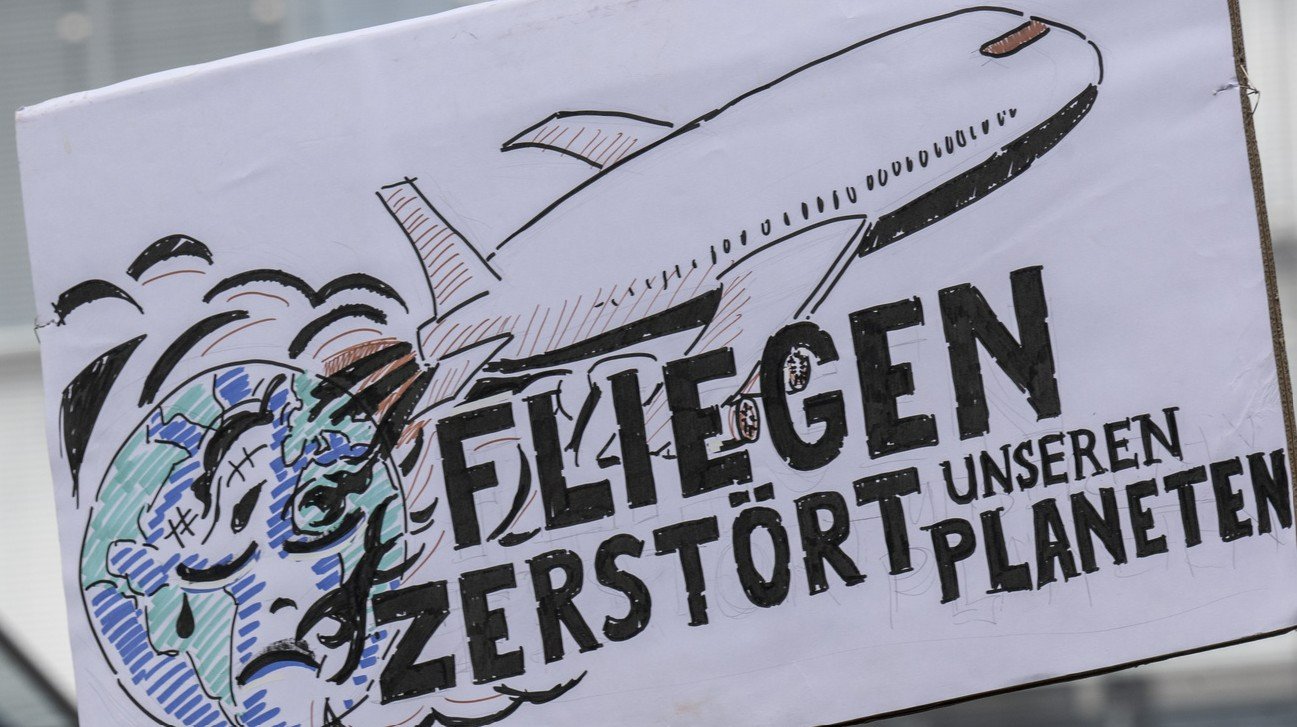 Eine Mehrheit der Schweizer Bevölkerung empfindet die öffentliche Debatte zum Klimawandel als «zu dramatisierend». Bild: Keystone