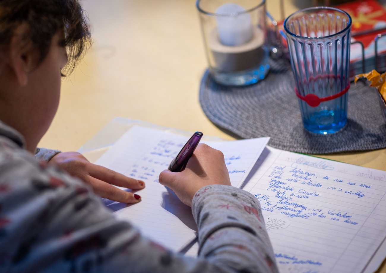 Gerade die Hausaufgaben erlauben es den weniger talentierten Schülern, die Grundkompetenzen in einem Fach zu erfüllen und die Ziele mit Fleiss zu erreichen. Bild: Keystone