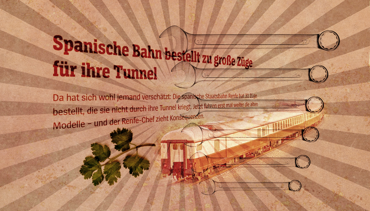 Es lässt den grossen Tunnel ziemlich unberührt, wenn ein kleiner Zug durchfährt.  Montage: Dominique Feusi