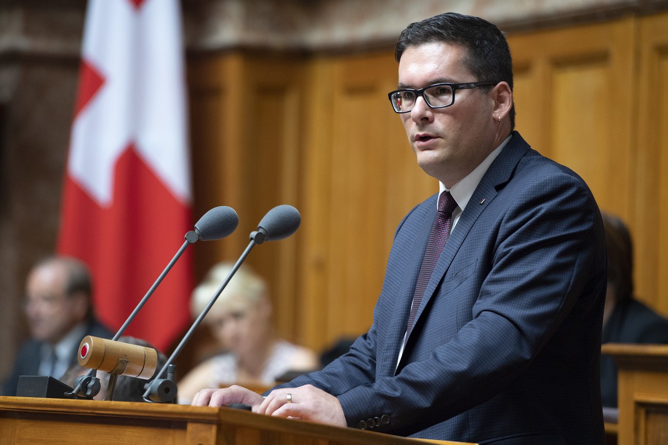 Hat mit einem Antrag zwanzig Millionen Franken gespart und dem Frieden im Nahen Osten gedient: David Zuberbühler. (Bild: Keystone)