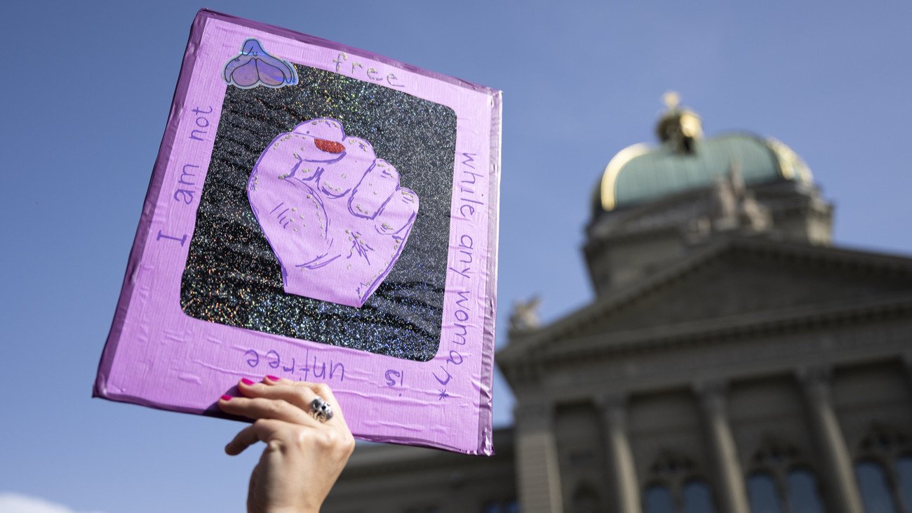 «Antifeminismus» soll auch im Bundeshaus ein Problem sein. Bild: Keystone