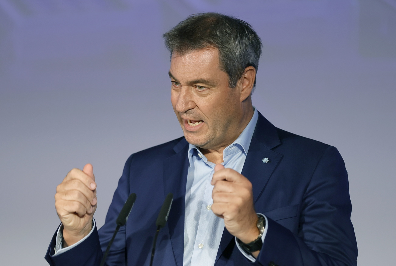 «Deutschland ein energiepolitischer Geisterfahrer»: der bayerische Ministerpräsident Markus Söder (Bild: Keystone)