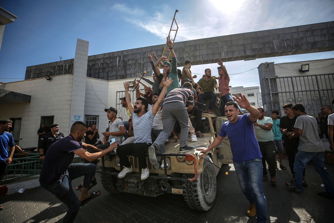 Der Angriff der Hamas auf Israel führte zu einer rhetorischen Kehrtwende in der Schweizer Politik. (Bild: Keystone)