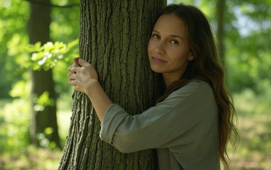 «Liebe zum Lebendigen»: Kult um den Baum. Bild: KI/Grok
