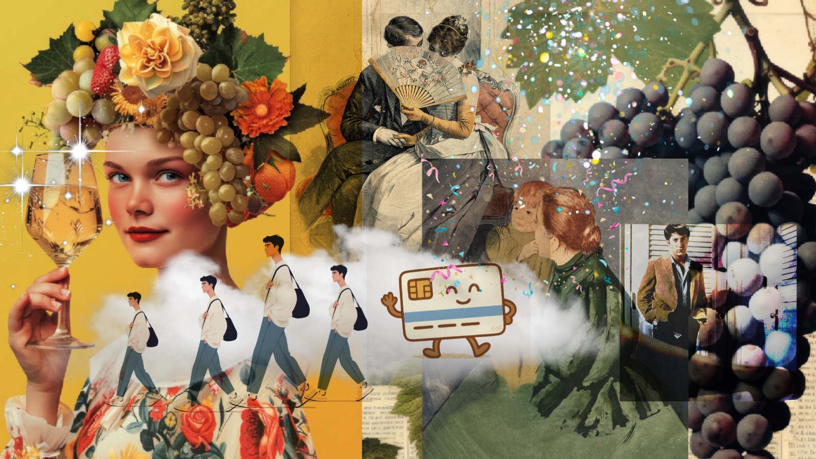 «Kindermund hat Gold im Schlund.» / Collage: KI x Dominique Feusi