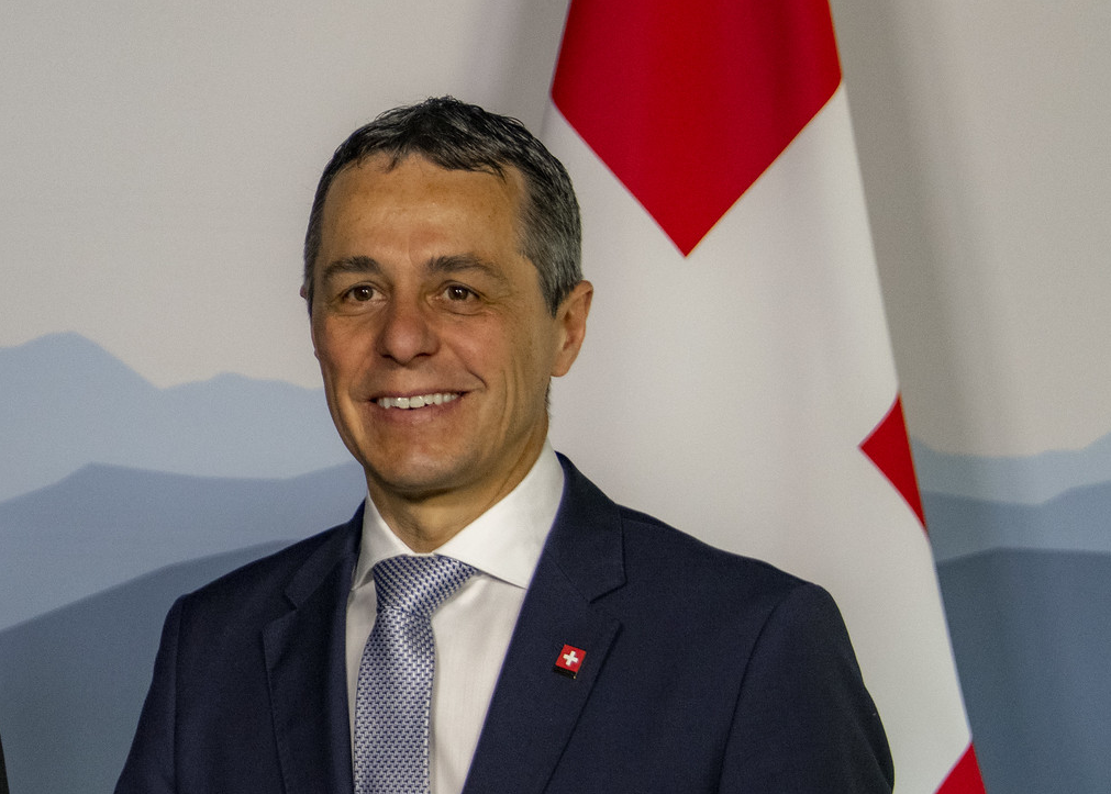 Will nicht alleine nach Brüssel: Bundesrat Ignazio Cassis. Bild: US-Botschaft, CC-Lizenz, verändert