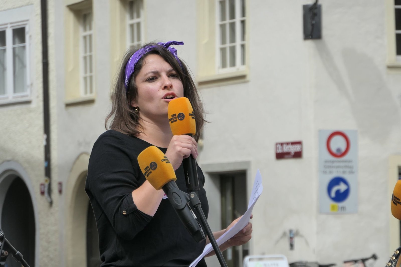 Mattea Meyer kämpft für am Frauenstreik für die Anliegen der Frauen (Quelle: Facebook Mattea Meyer)